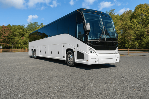 Charter Bus Rental Elgin 56 Passenger Charter Bus
