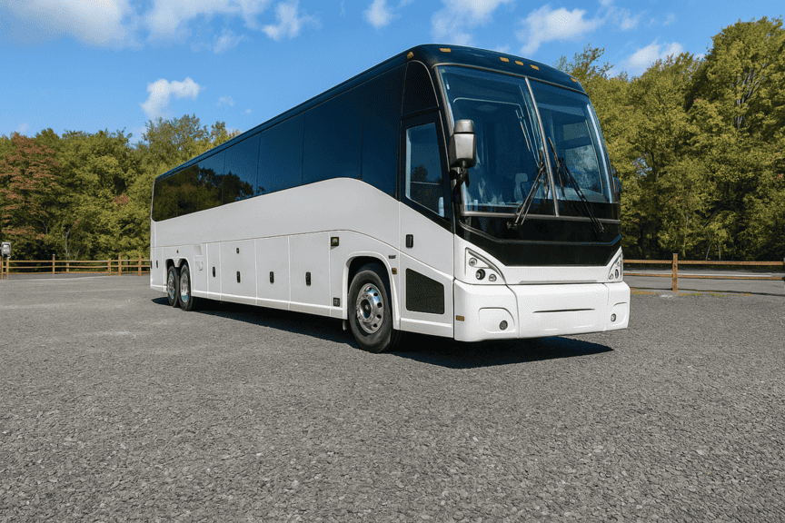 picture of Charter Bus Rental Elgin coach bus